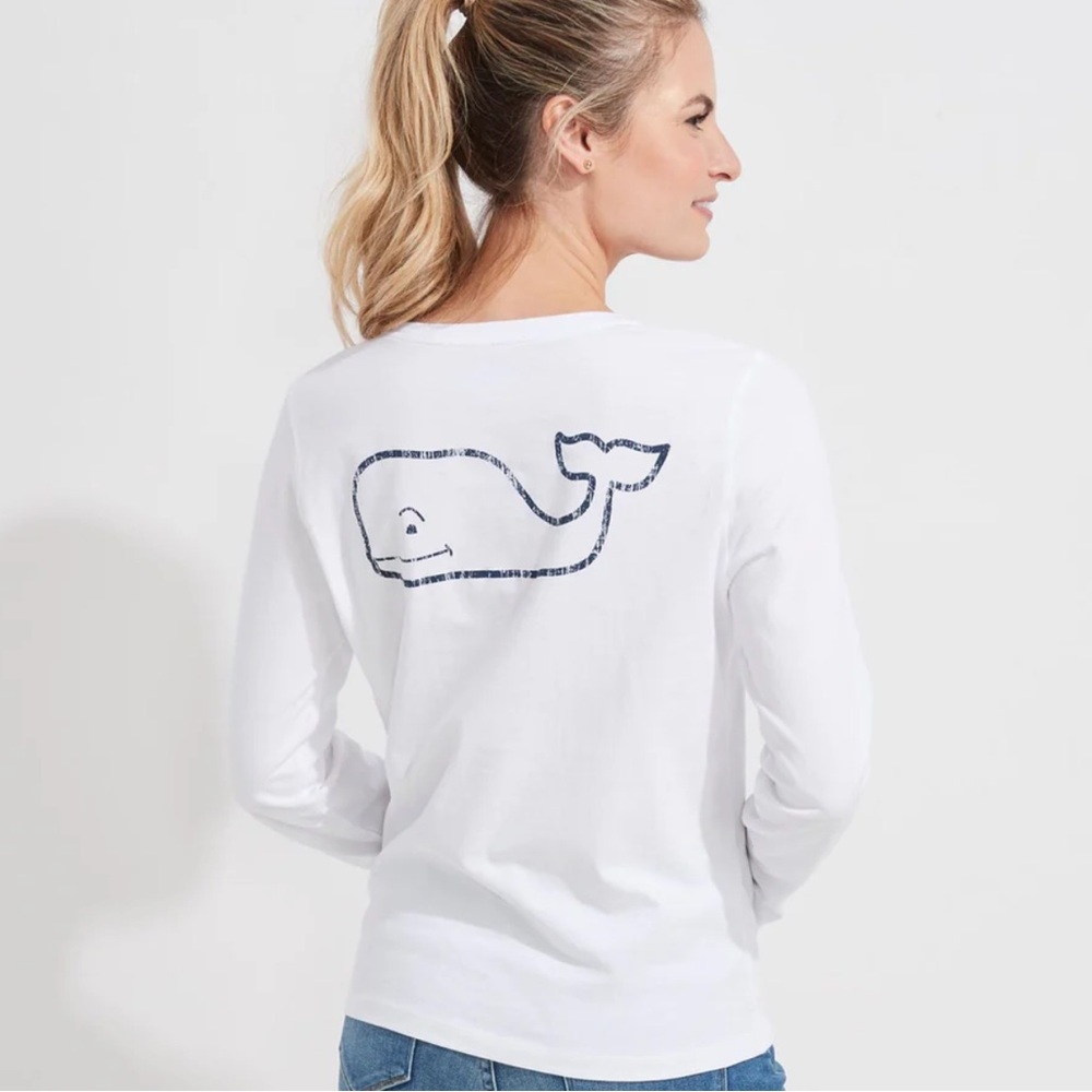 Vineyard vines women’s whale tee xs